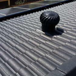 Wirly bird roof vents